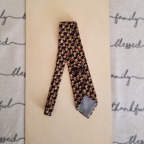Beaufort Tie Rack Teddy Bear Tie - Picture 3 of 4